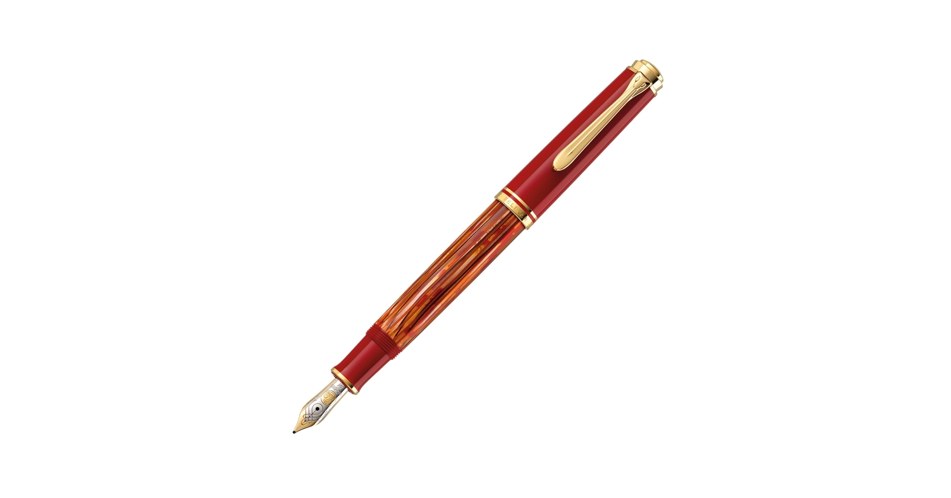 PLATINUM トータスシェル 万年筆 Amazon | Pelikan ペリカン 万年筆 F