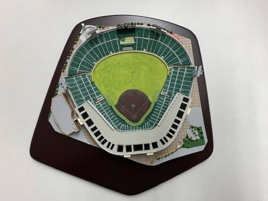 エポック社 阪神甲子園球場 1/1500スケール スタジアムモデル 模型