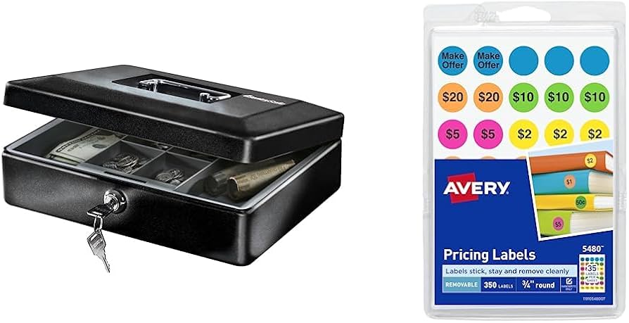 Amazon.com: SentrySafe Cash Box with Money Tray and Key Lock