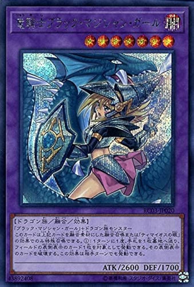 竜騎士ブラックマジシャンガール アジアシク ARS10 竜騎士ブラック