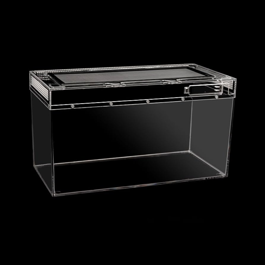 Amazon | レプタイルボックス 爬虫類 飼育ケース 虫かご 大 透明