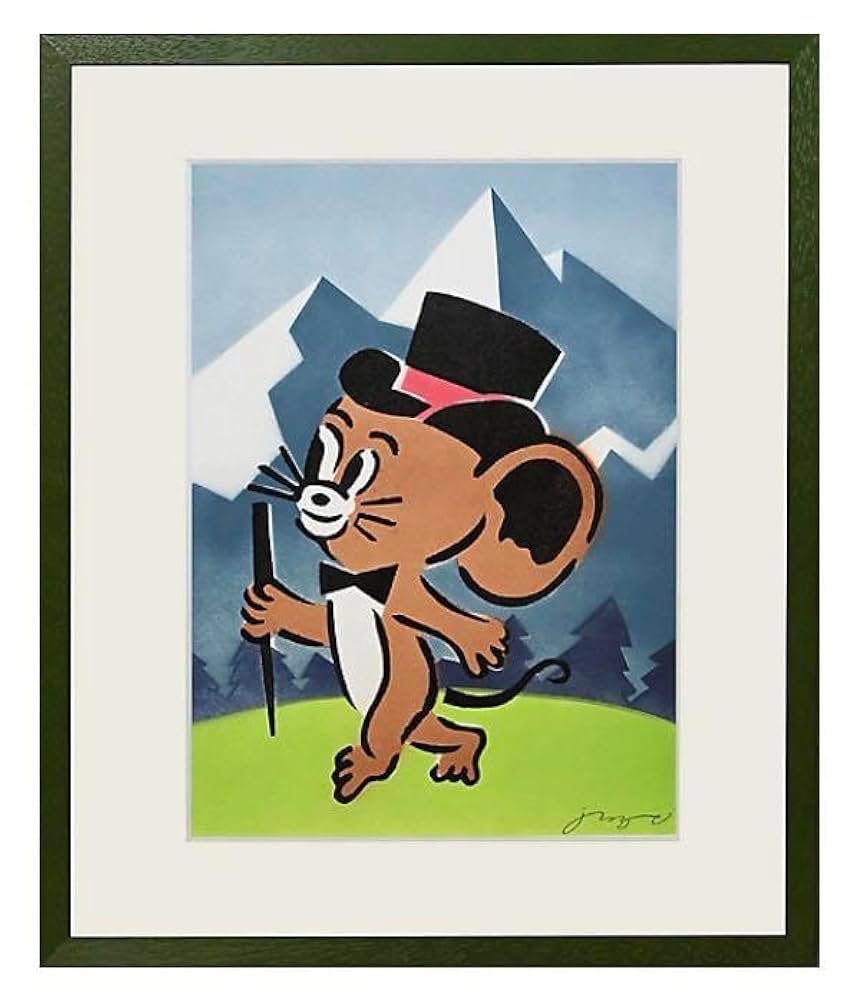 ジェリー鵜飼 ジェリーマルケス ステンシル 版画 ポスター ジェリー