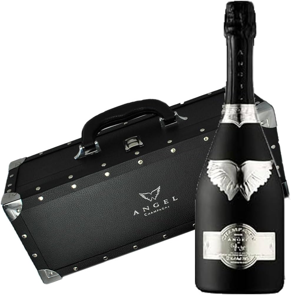 Amazon.co.jp: エンジェル シャンパン NV ブリュット ブラック [ANGEL