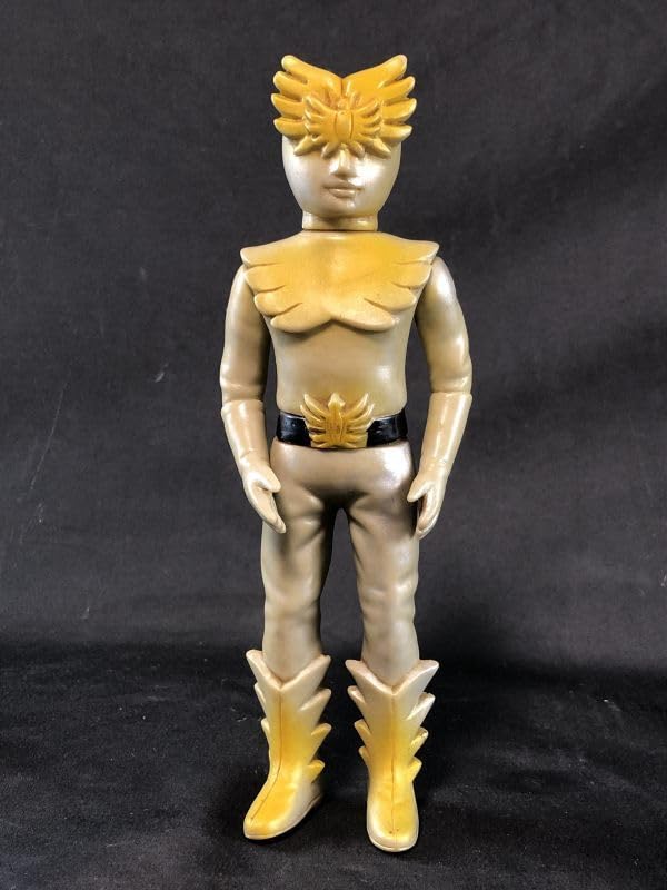 ⚠️昭和レトロ・貴重レインボーマン火の化身万年社ミドルサイズ当時物