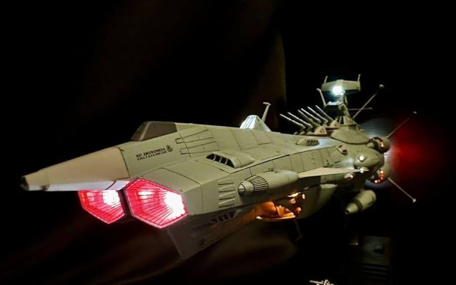 Amazon.co.jp: 全塗装完成品 1/1000 アンドロメダDX 宇宙戦艦ヤマト