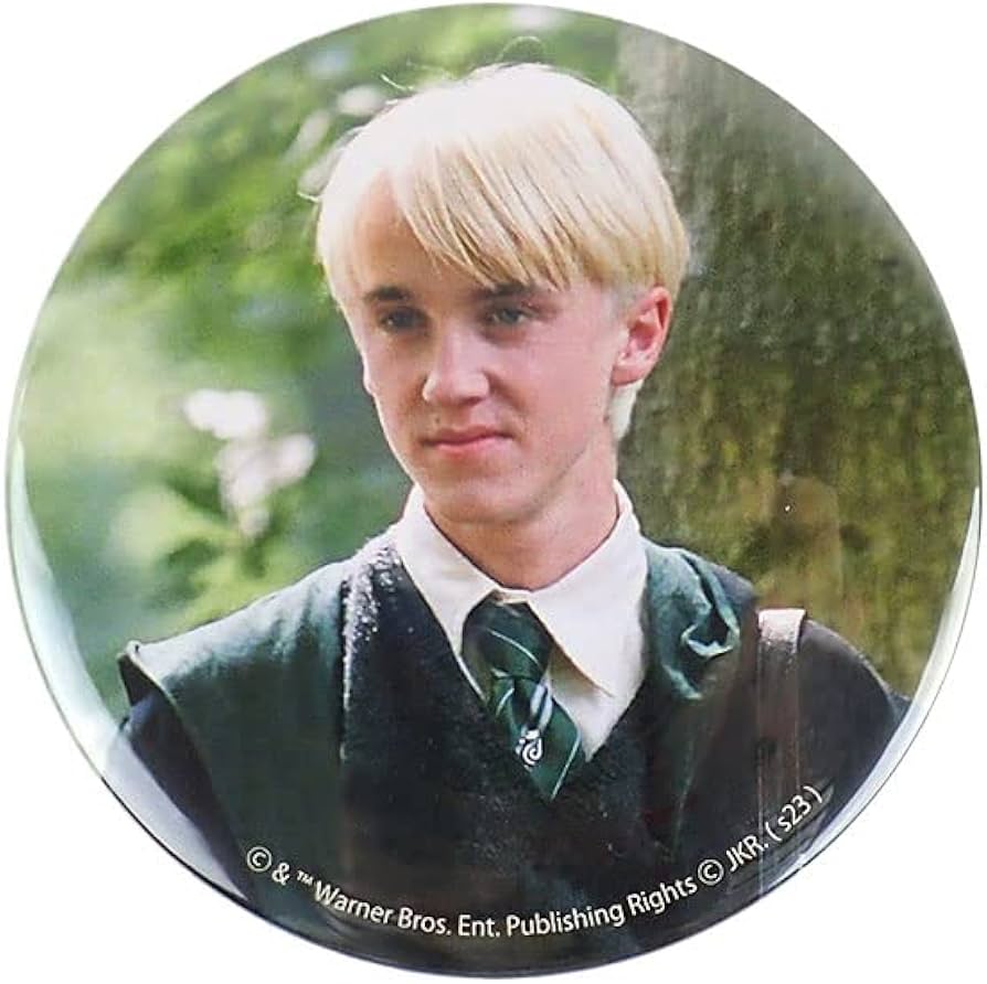 ハリー・ポッター ドラコ・マルフォイ 缶バッチ ハリーポッター ドラコ