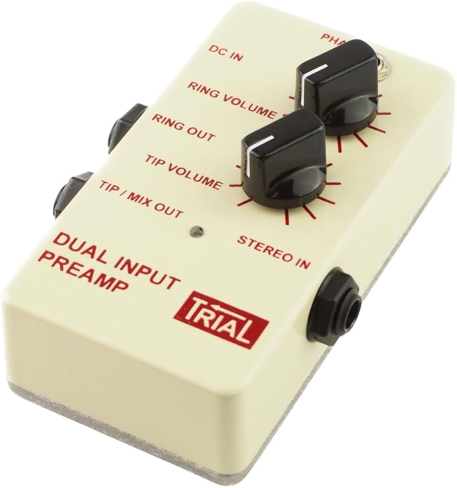 Amazon | TRIAL トライアル/プリアンプ/DUAL INPUT PREAMP | エレキ