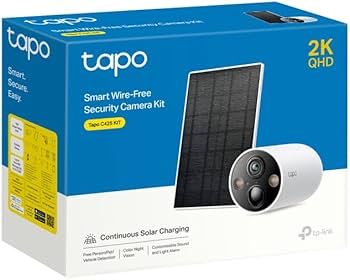 TP-Link Tapo C425 KIT 2K 4MP QHD, suporte de IA, visão noturna