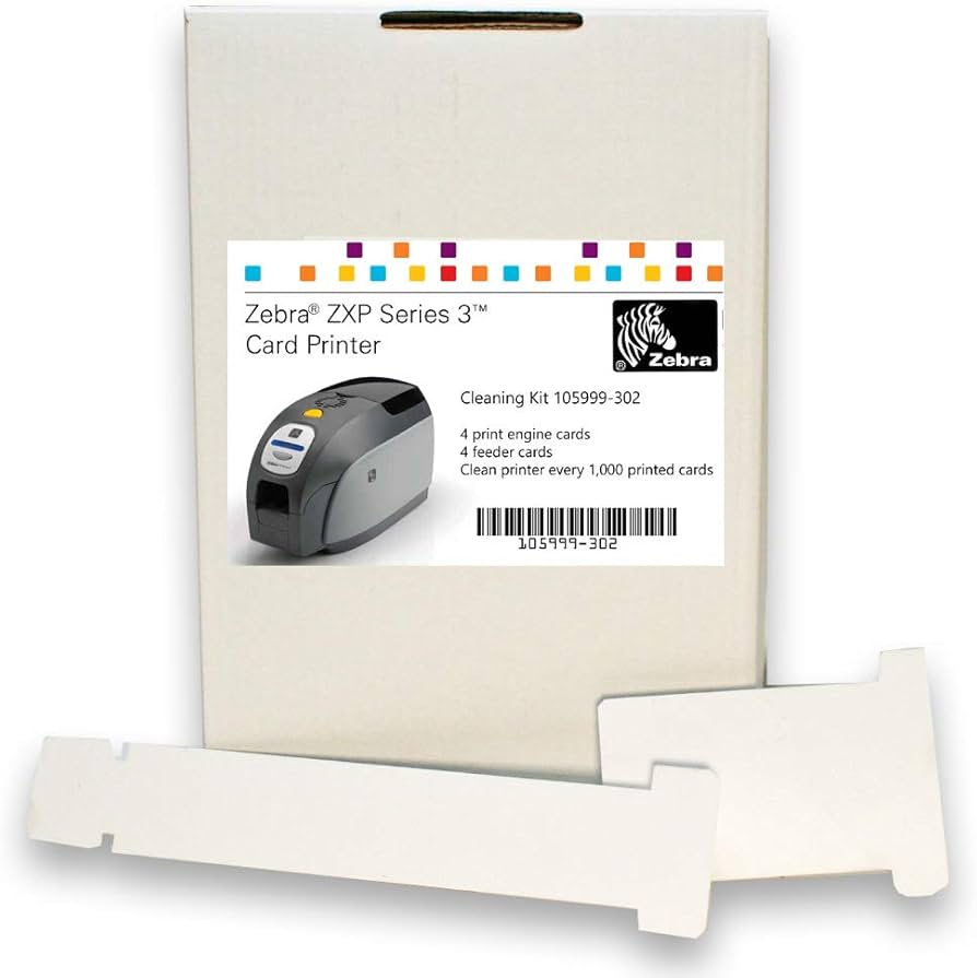 Amazon.com : Zebra Cleaning Kit 105999-302 for ZXP Series 3