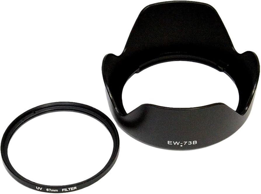 Amazon | F-Foto EW-73B 互換フード と 67mm レンズフィルター