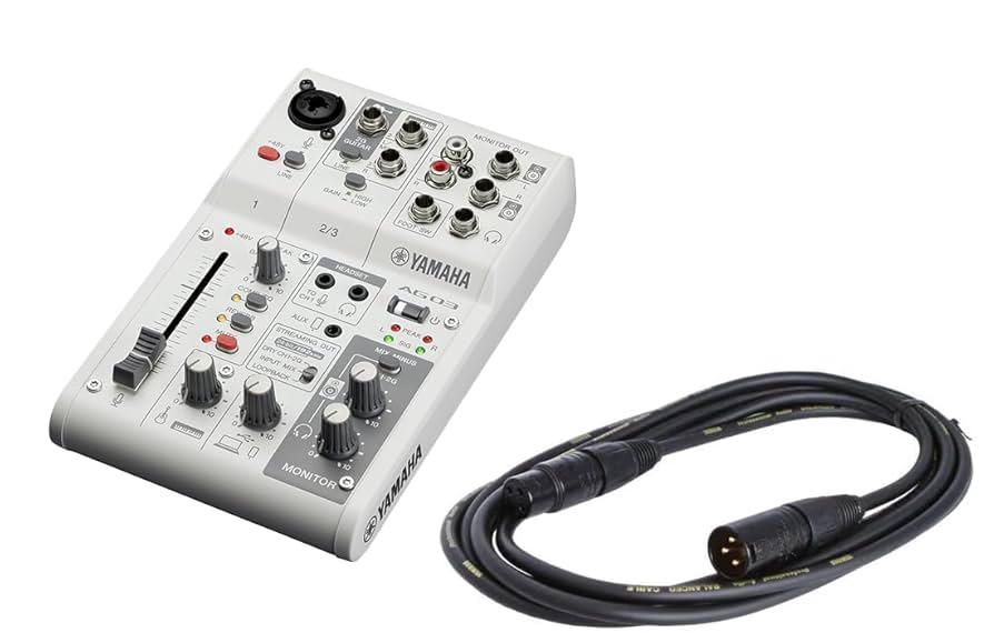 YAMAHA AG03 MK2(配信用ケーブル付き) YAMAHA AG03 MK2(配信用ケーブル