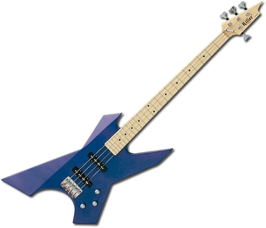 Amazon.co.jp: Killer KB-DAGGER JJ Sparkling Purple エレキベース