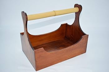 Amazon.co.jp: 茶道具竹手付松摺漆煙草盆惺斎好上杉萬樹作茶道25-2507