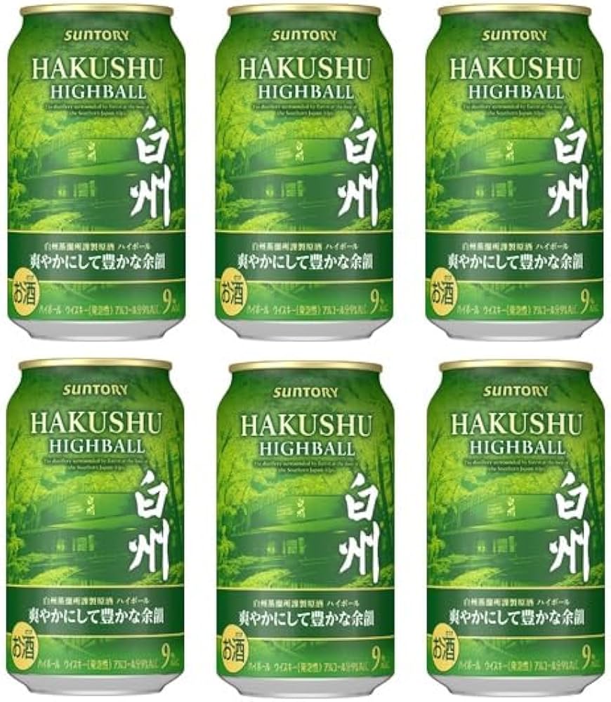11本】サントリー 白州ハイボール 350ml 9% 楽天市場】白州ハイボール