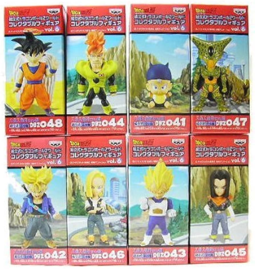 希少価値品】ドラゴンボールZコレクタブルフィギュア vol.6 全8体