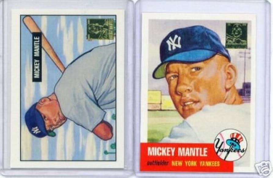 Amazon.co.jp: 1996 Topps ミッキーマントルコンプリートベースボール