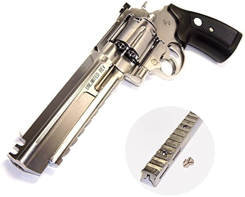 Amazon.co.jp: アンリミテッドリボルバーシルバー・6mmBB・X