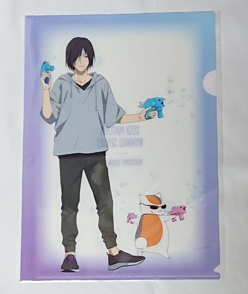 夏目友人帳 クリアファイル 3枚セット 的場静司 夏目友人帳 クリア