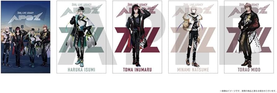 Amazon.co.jp: アイドリッシュセブン ZOOL LIVE LEGACY APOZ ポスト
