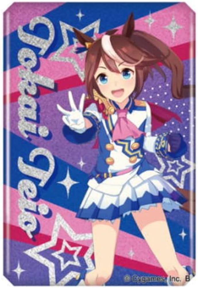 ウマ娘 トウカイテイオー 缶バッチ 缶バッジ 制服