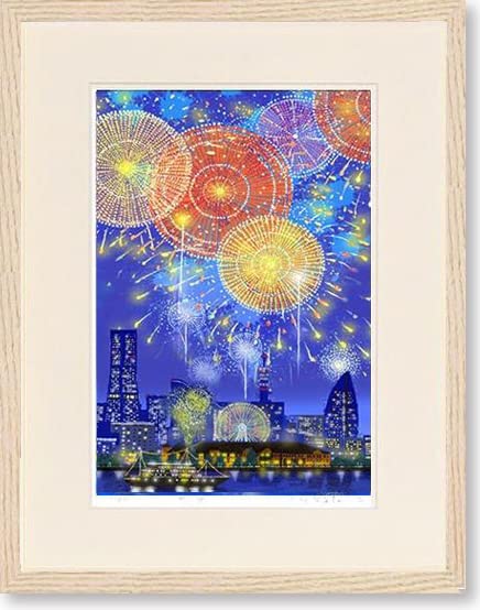 ☆ 吉岡 浩太郎 ☆「旅の思い出」シルクスクリーン大衣新品！