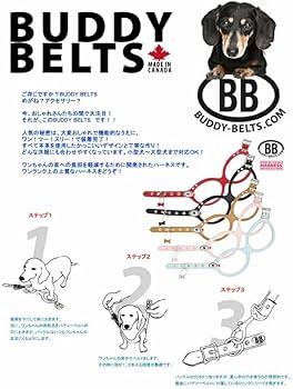 Amazon | バディーベルトハーネス・ブルージーン(BlueJean)6号・ペブル