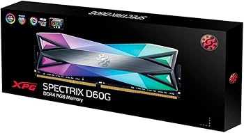 XPG DDR4 D60G RGB 32GB (2x16GB) 3200MHz PC4-25600 CL16-20-20 U
