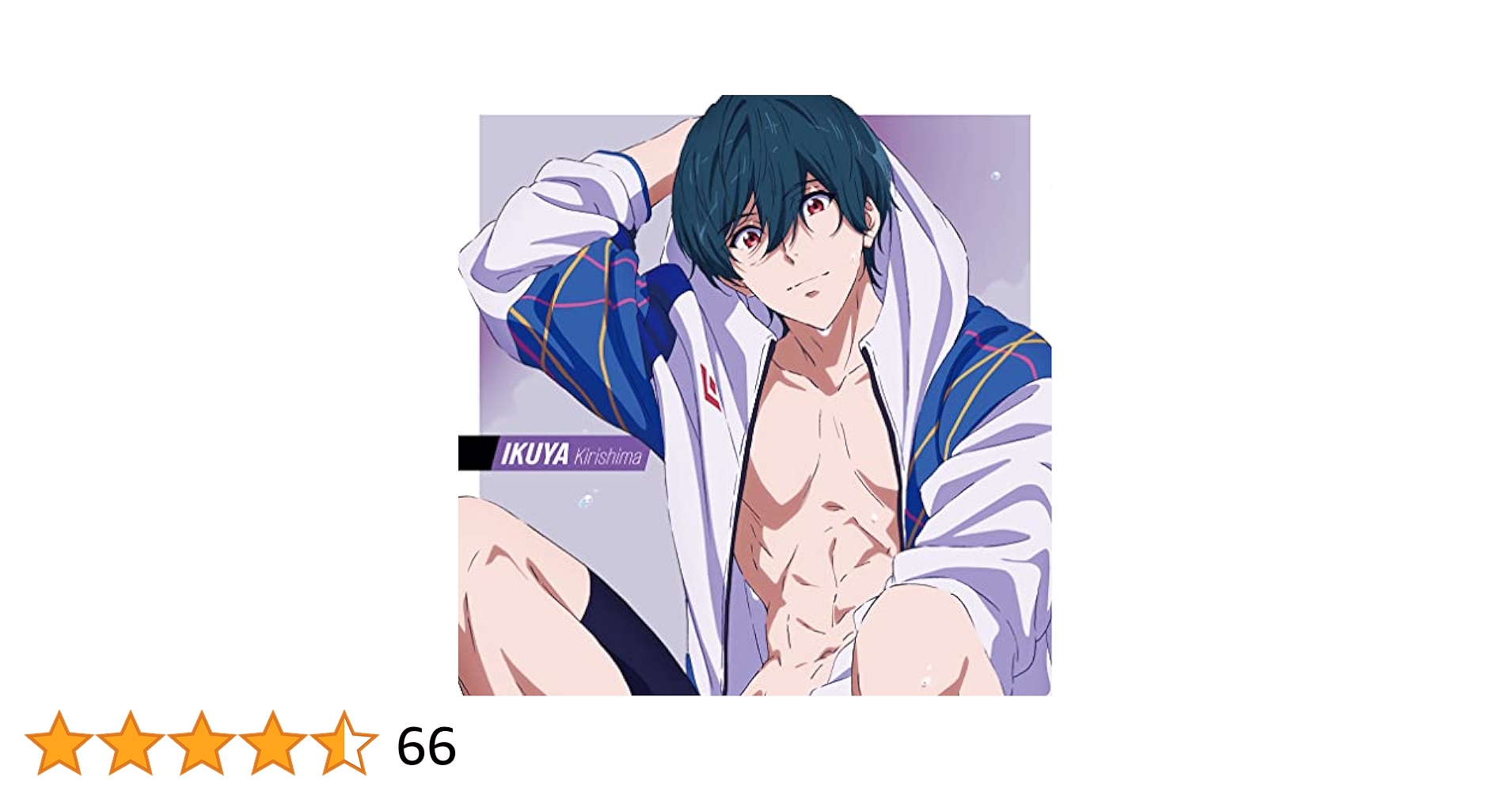 Free! クリアシート アニメイト特典 円盤特典 FS 桐嶋郁弥 Free