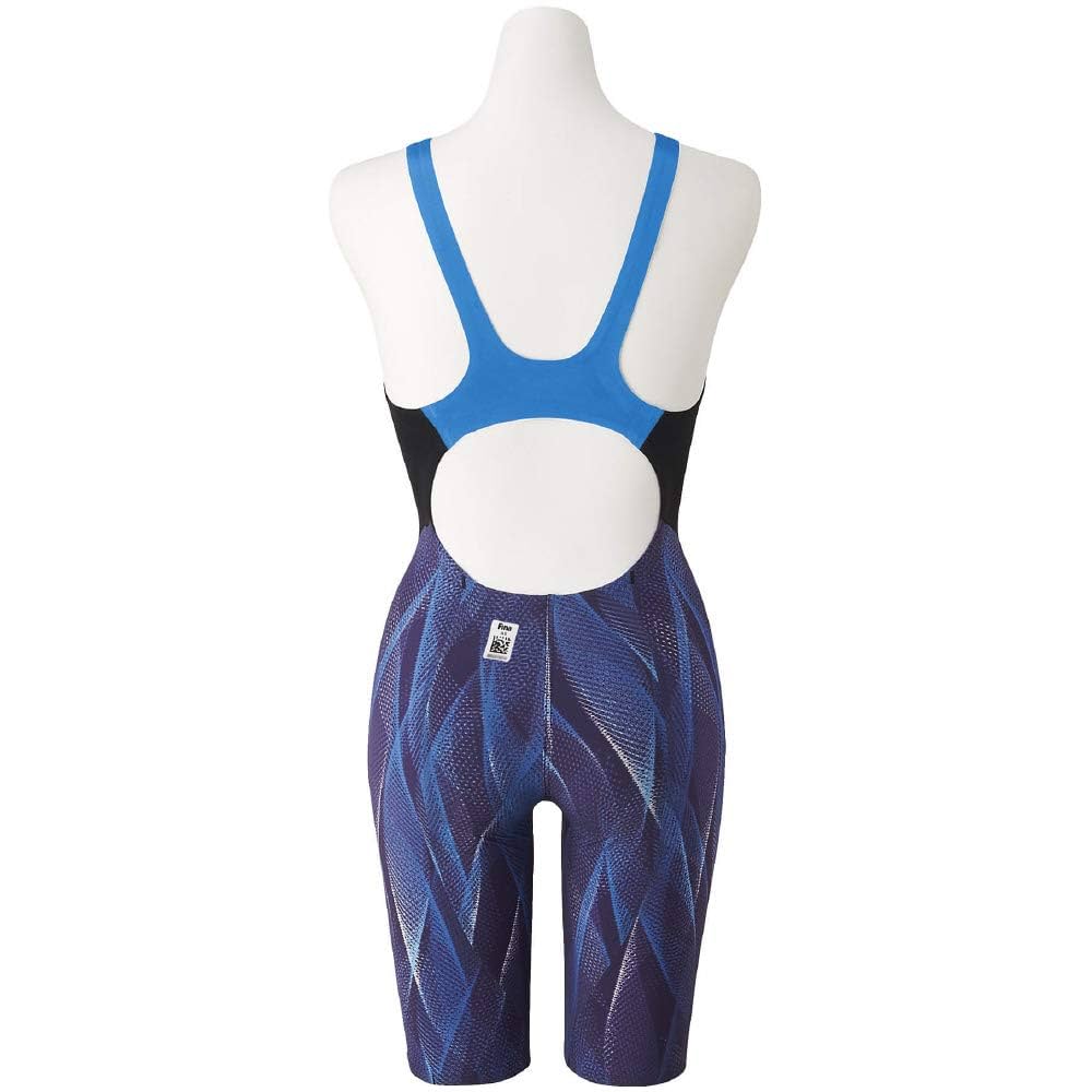 GX SONIC NEO Lサイズ（箱つき）競泳水着 黒/緑 ストライプ GX SONIC NEO L