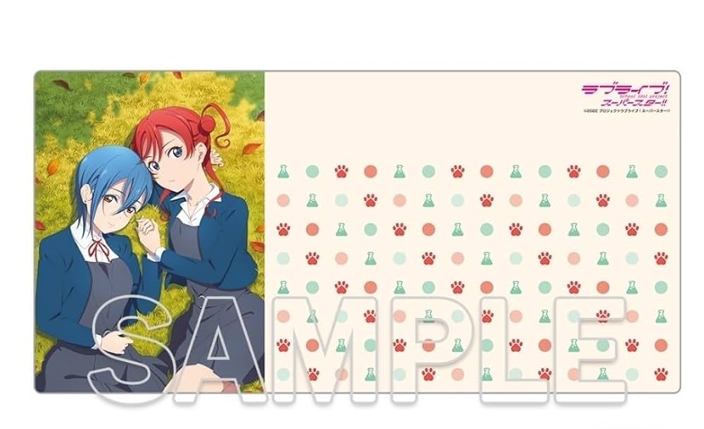 ラバーマット デスクマット 美菜猫まい ラバーマット デスクマット