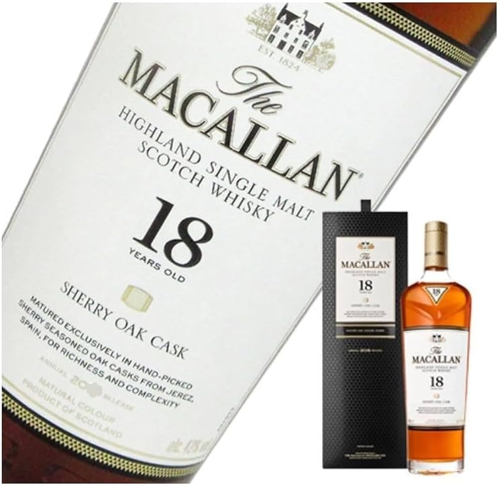 MACALLAN 18年 シングルモルトウイスキー 1986年 18年 1986年 シングル
