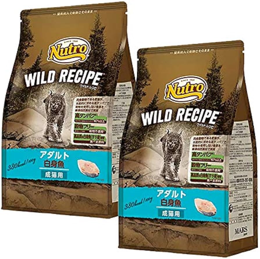 Amazon | 公認店 ニュートロ ワイルドレシピ キャットフード アダルト