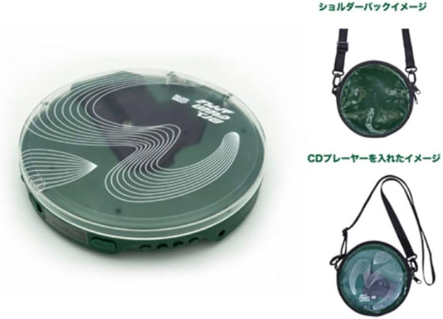 ミセス CDプレイヤー ヘッドフォン ショルダーバッグ ミセスグリーン
