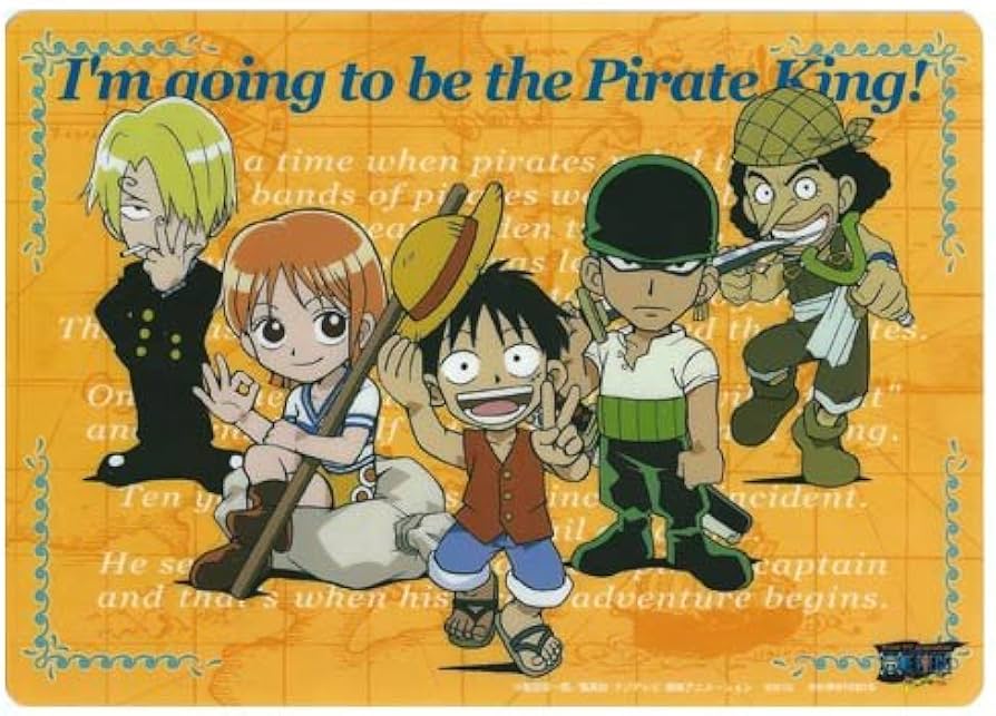 Amazon.co.jp: ONE PIECE ワンピース ねじまき島の冒険 B5下敷き