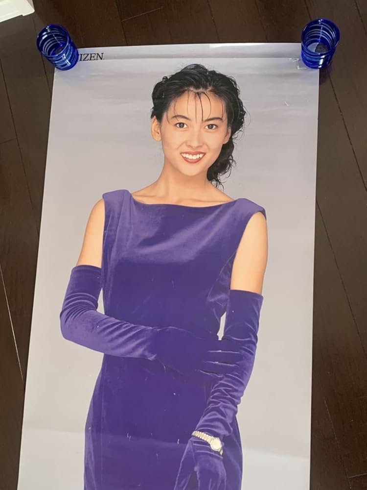 B2サイズ特大ポスター中山美穂シチズン腕時計販促ポスター