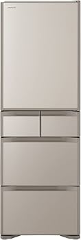 Amazon | 日立 冷蔵庫 幅60cm 401L クリスタルシャンパン R-S40R XN 5