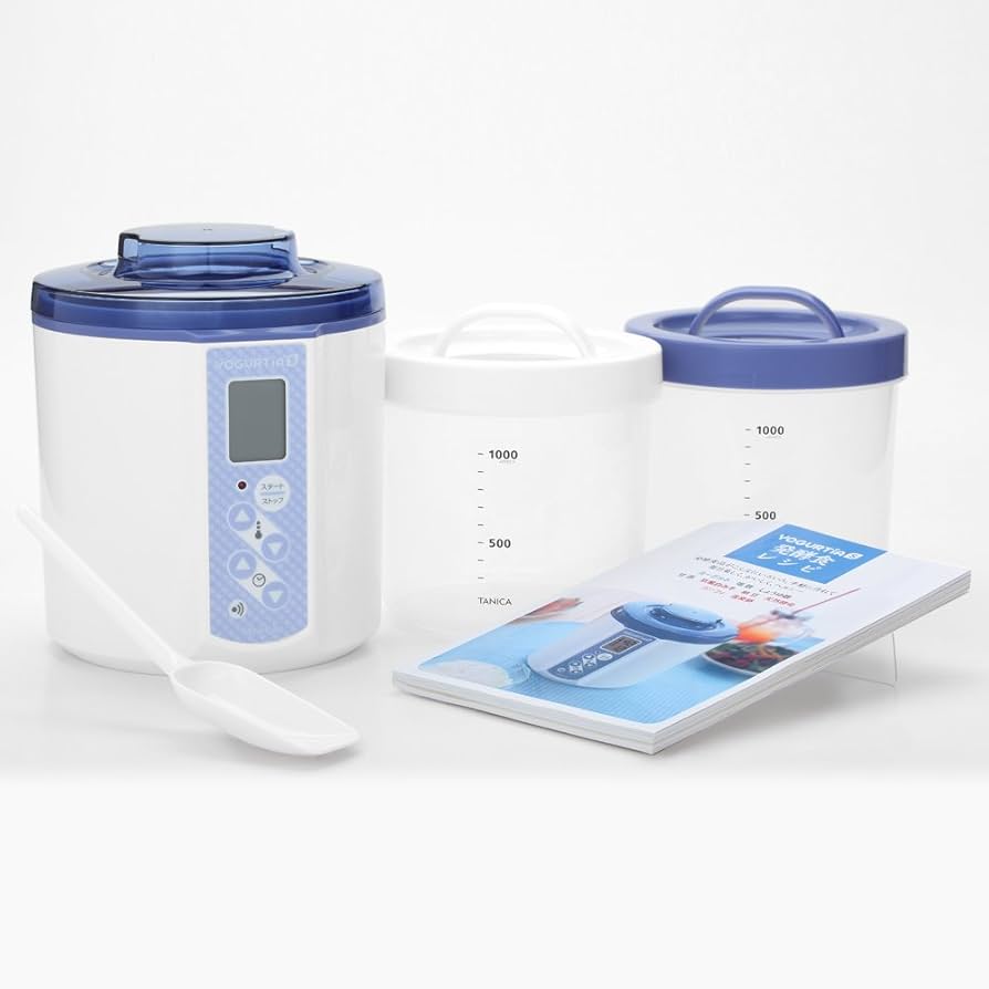 Amazon | TANICA 温度調節(25～70℃) ・タイマー・ブザー付ヨーグルト