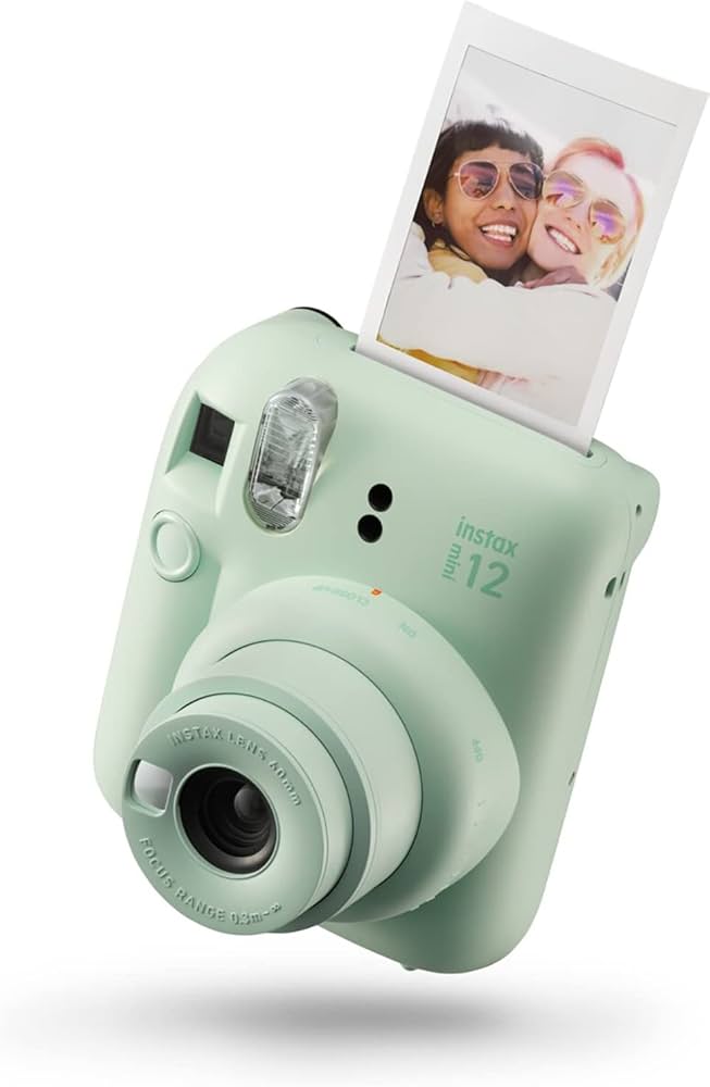 Amazon.com : Fujifilm Instax Mini 12 Instant Camera (Mint Green