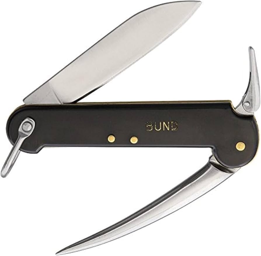 Amazon.co.jp: Mil-Tec ドイツ製ブラックセーラーポケットナイフ