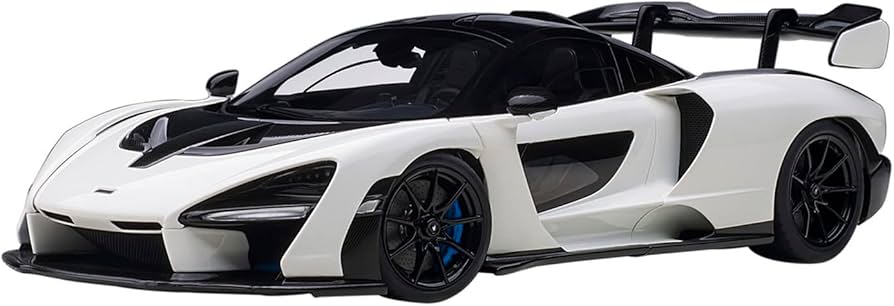 Autoart 1/18 Mclaren Senna 2018 Vision Pure White 76075 : Amazon