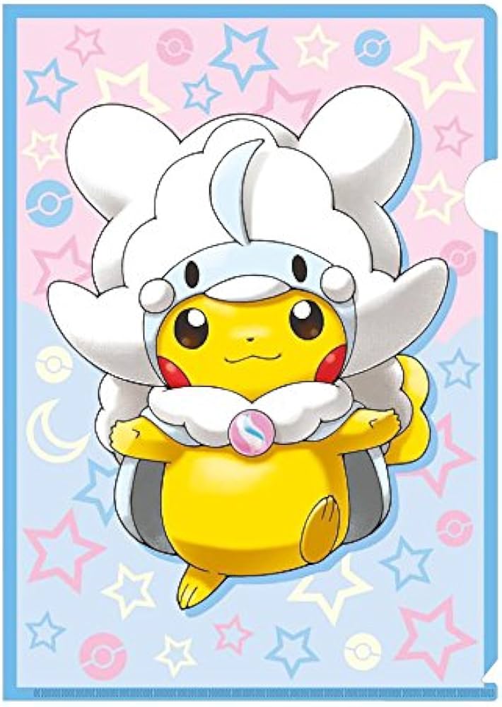 メガポンチョを着たピカチュウ vol.2 A4クリアファイルセット