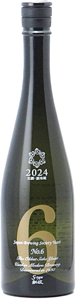 Amazon.co.jp: 新政 No.6 S-type 純米吟醸 720ml【2026年1月出荷