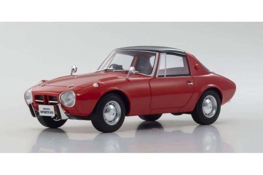 トヨタスポーツ800 (赤/黒ルーフ 白内装) No.31 箱付き トヨタスポーツ