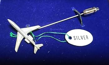 限定品ANA 全日空B727退役記念スティックピン シルバー銀製