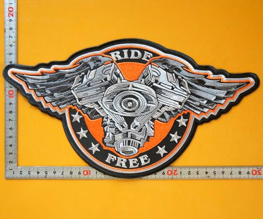 Amazon.co.jp: 大きな刺繍アイロンワッペン【ウィング