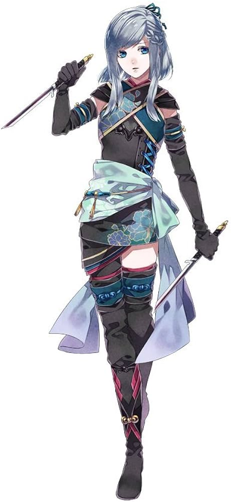 美品 百花百狼 ～戦国忍法帖～ 双様変化のアクリルキーホルダー 百地蝶