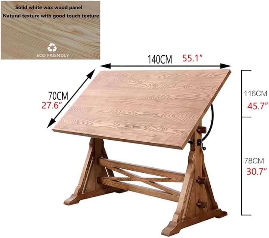 アメリカ製ヴィンテージ木製製図台 1960年代 店舗ディスプレイに最適