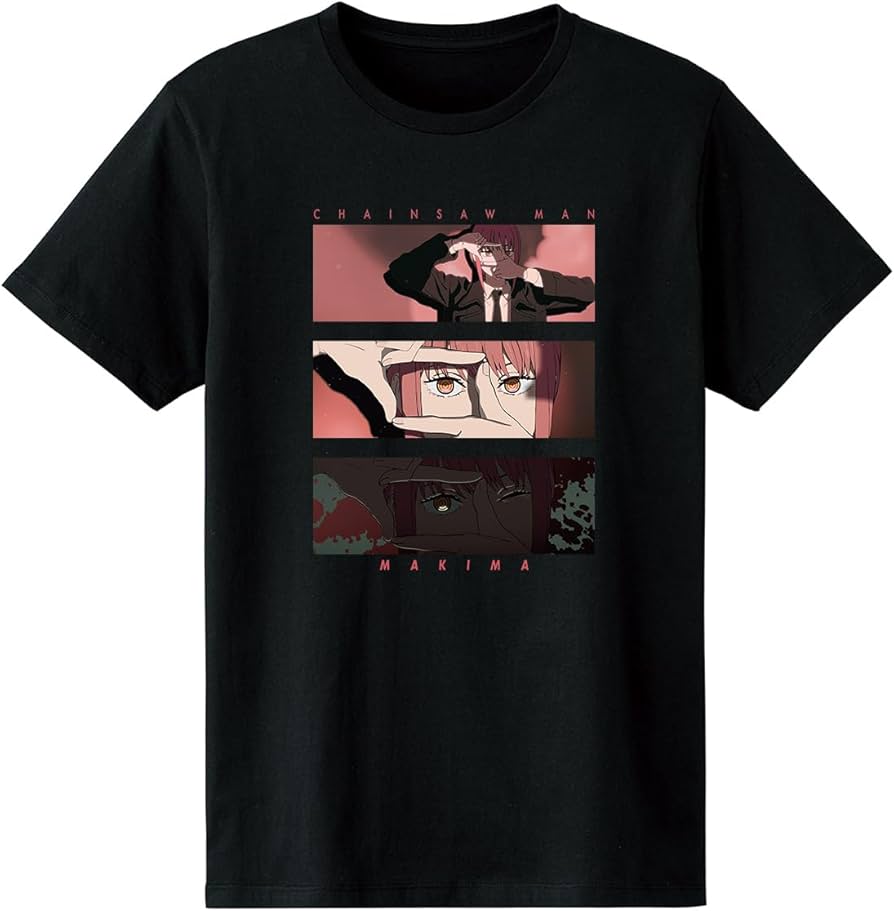 Amazon.co.jp: チェンソーマン マキマ 場面写Tシャツ レディース L