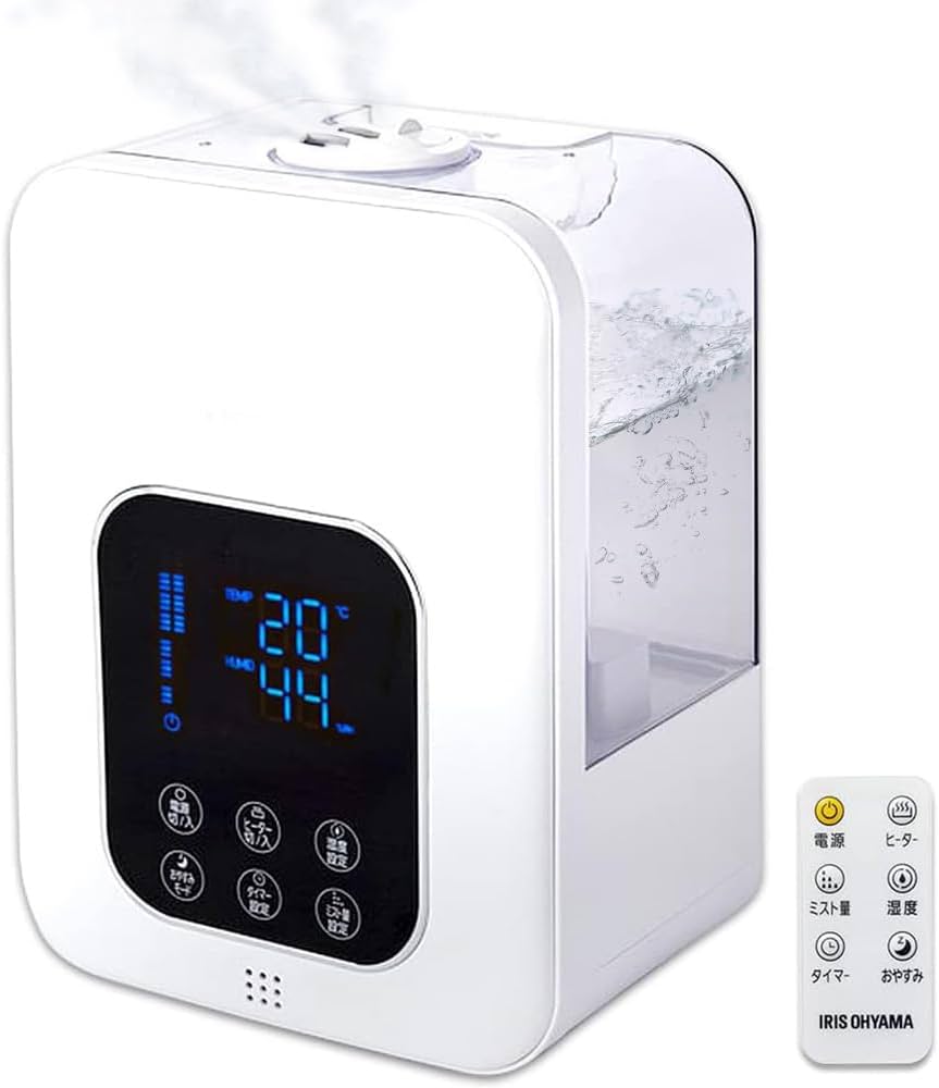 Amazon.co.jp: アイリスオーヤマ 加湿器 超音波式 スチーム式(加熱式