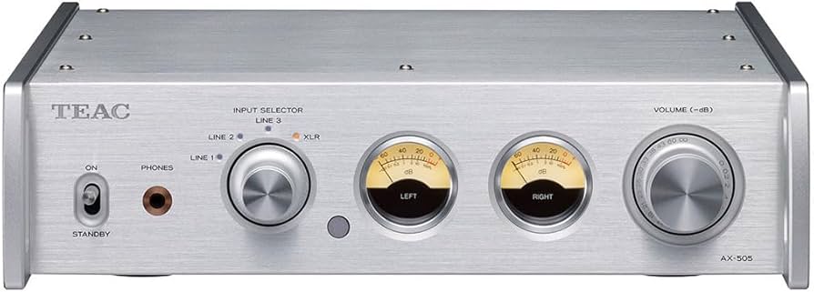 Amazon.co.jp: TEAC(ティアック) AX-505-S プリメインアンプ XLR